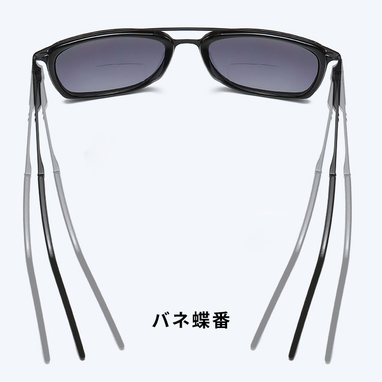 Eterlens｜アウトドアドライブ用二重焦点サングラス｜遠近両用 UVカット｜老眼鏡・サングラスの2in1-Eterlens