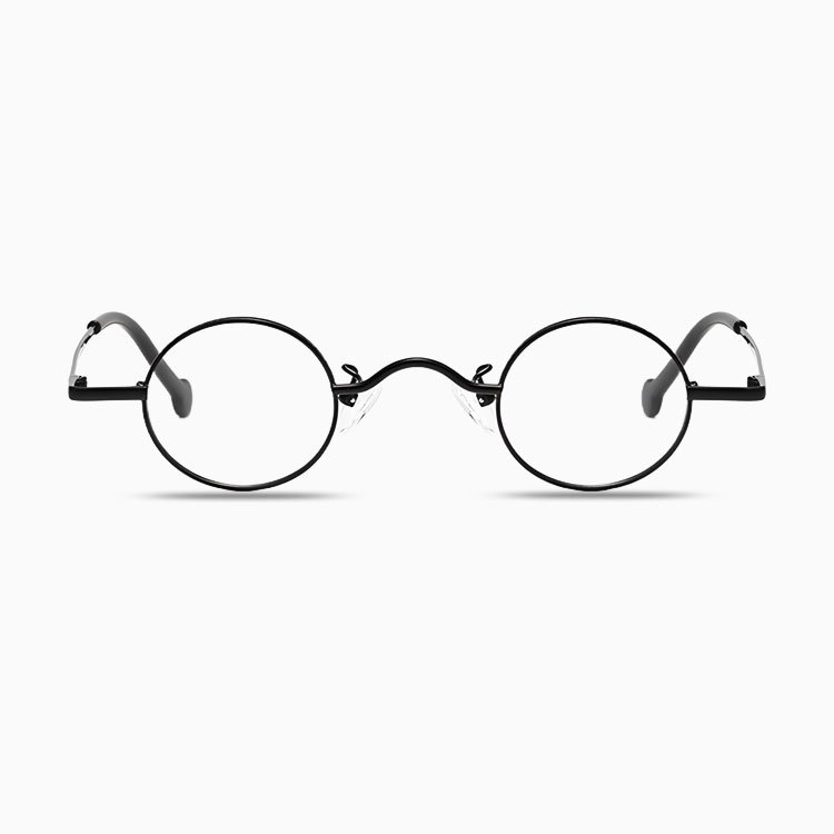 Eterlens日系ラウンドフレームブルーライトカットカスタムメガネ