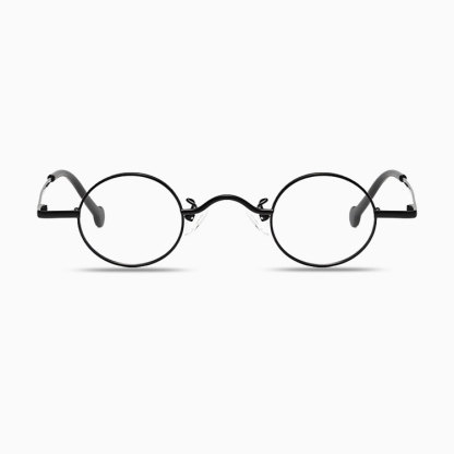 Eterlens日系ラウンドフレームブルーライトカットカスタムメガネ