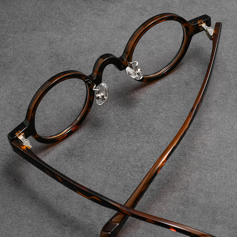 【超軽量14.6g・時の円環】Eterlens | 柔軟TR素材・極小ラウンド【Fashion-Round】| 鼻が痛くならない | アーティストの品格 メガネ |ストリート・ファッション - 商品画像 5/10 (Round RxRead