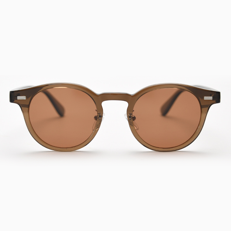 Eterlens|ラウンドフレーム|偏光レンズUV400|レトロ風サングラス