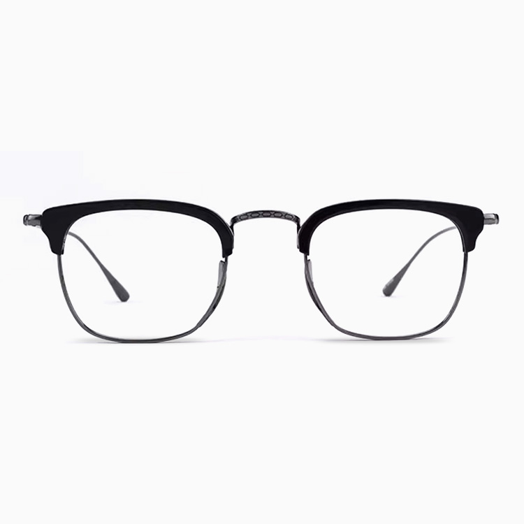 Eterlens｜ウェリントンフレームS型ノーズパッドメガネ｜度付き対応｜匠の技が光る1本