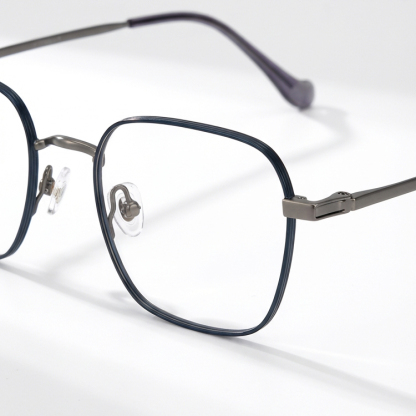 Eterlens-クラシックなメタルスクエアフレーム