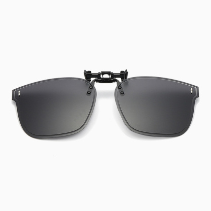 Eterlens｜ドライブ専用UVカット｜調光・偏光・眩しさ対策｜跳ね上げ式クリップオンサングラス