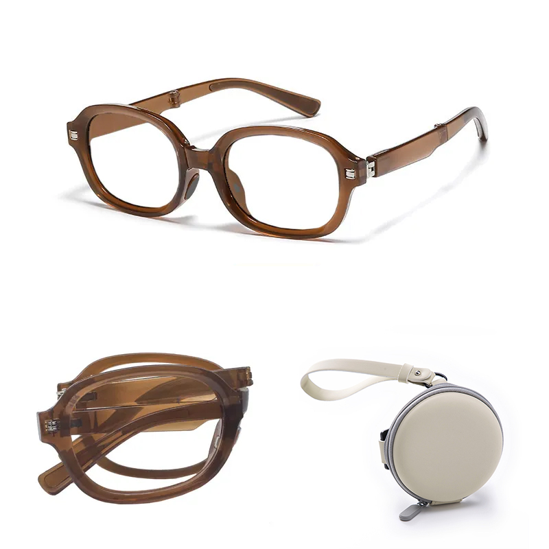 コンパクトにしまえる 折りたたみ式シニアグラス-老眼鏡 おしゃれ-Eterlens