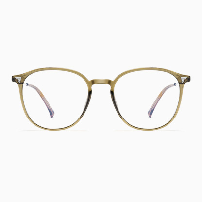 Eterlens｜超軽レ量TR素材ラウンドフーム｜度付き対応｜レトロ風メガネ-Eterlens