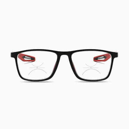 スポーツスタイル累進多焦点調光レンズ老眼鏡