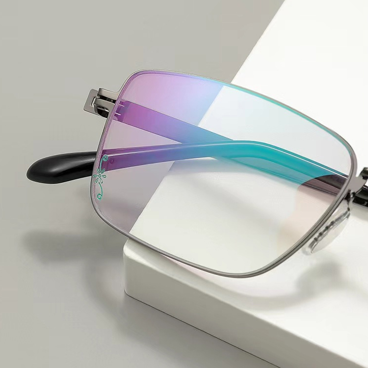 Eterlens｜超軽量チタン合金リムレス老眼鏡｜耐摩耗ブルーライトカット｜ビジネススタイル