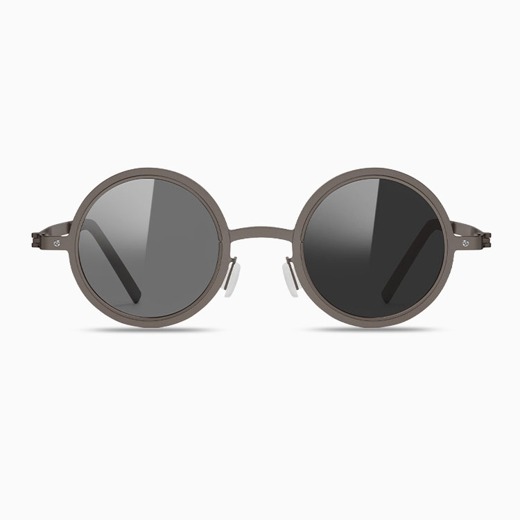 Eterlens│丸型回転調節可能な調光サングラス│クリアな偏光レンズ│UV カット