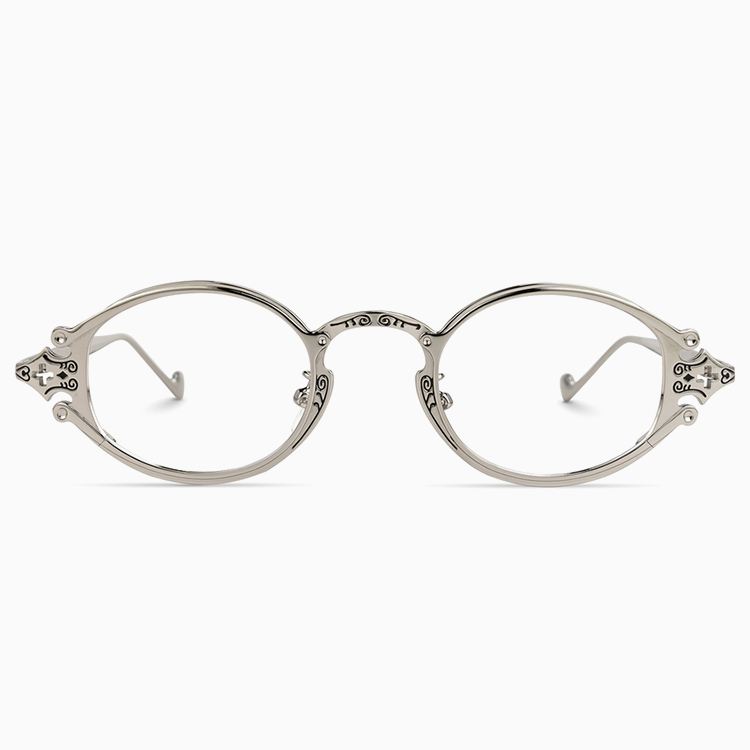 Eterlens│ オーバル型フレームメガネ