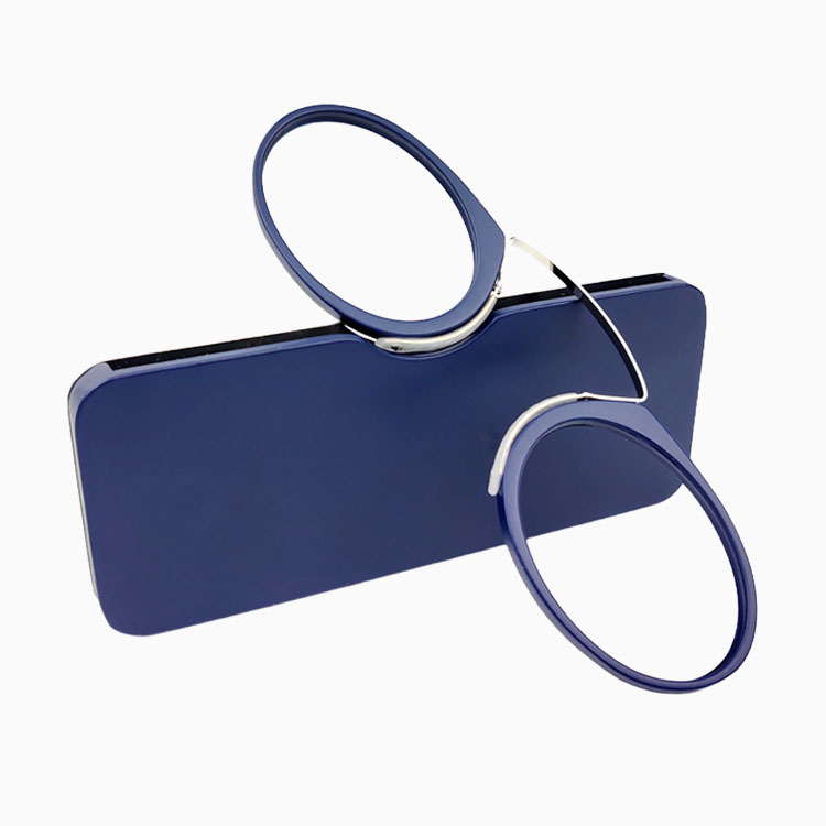 【財布サイズ・耳を圧迫しない】Eterlens | TR90製ノーズクリップ【Pocket-Air】| テンプルレス| 極薄型デザイン | 携帯性No.1、鼻に挟むだけ | 老眼鏡・リーディンググラス | 読書をどこでもスマートに