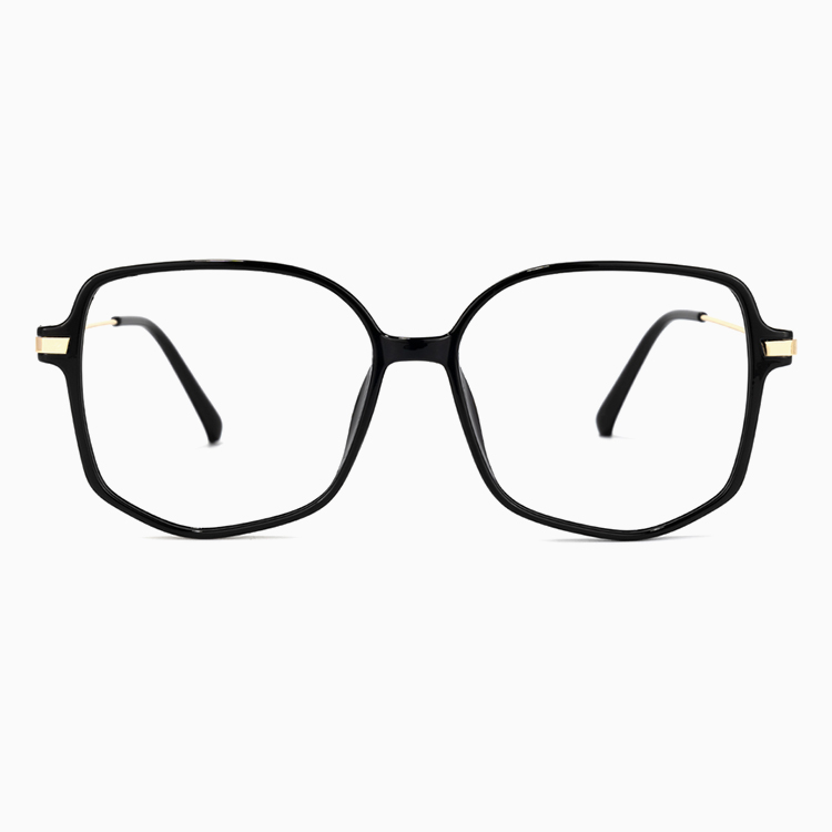 Eterlens│ユニークな六角形のビッグフレームメガネ