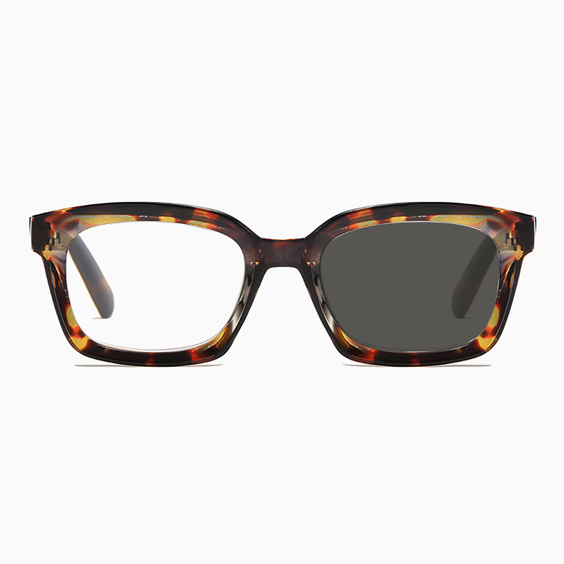 Eterlens｜ウェリントン型太縁老眼鏡｜調光レンズ｜クラシックレトロ