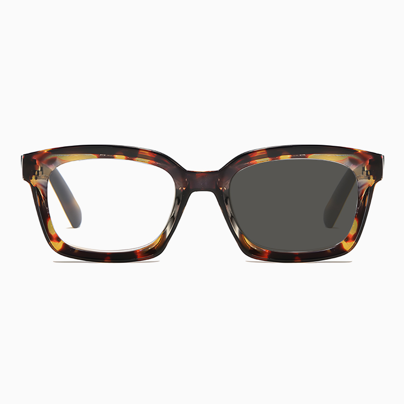 Eterlens｜ウェリントン型太縁老眼鏡｜調光レンズ｜クラシックレトロ