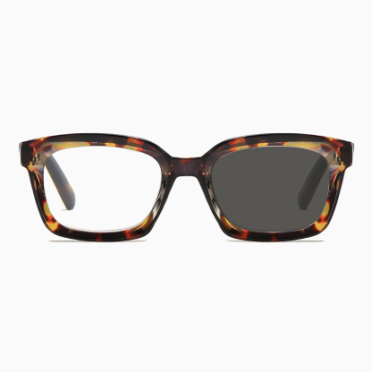 Eterlens｜ウェリントン型太縁老眼鏡｜調光レンズ｜クラシックレトロ