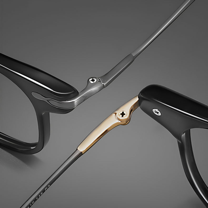 Eterlens | デザイナーズモデルのアセテート＋チタンフレームメガネ | トレンド感あふれる