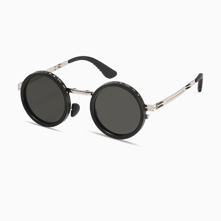 訳有投げ売り　7個セット　液晶　ボタン調光/偏光サングラス　新品　定形外送料無料 光の透過率を自在に調整できるサングラス】Eterlens｜回転式ND偏光
