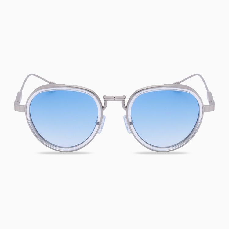 Eterlens|メタルオーバルフレーム|UV400|高級感漂うメンズサングラス-Eterlens