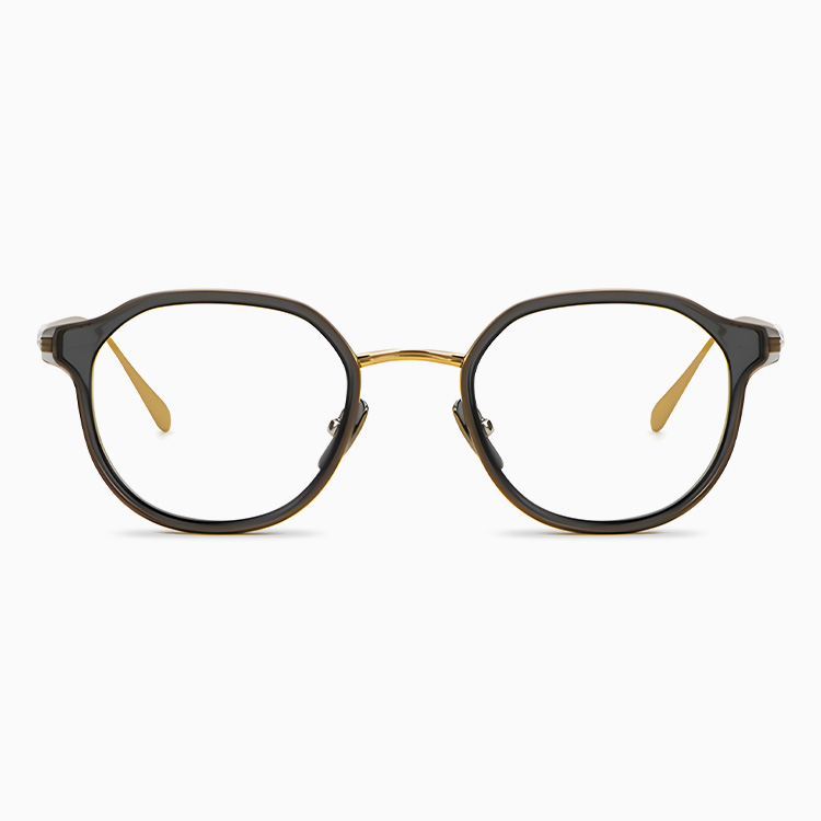 Eterlens｜高級感のある超軽量チタンビジネススタイルメガネ｜度付き対応｜レトロスタイル