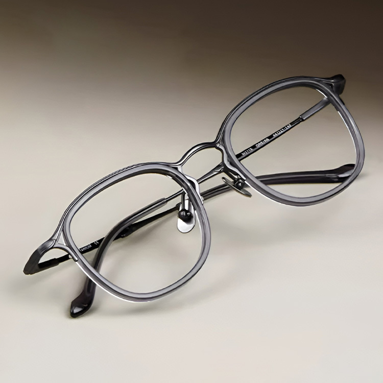 Eterlens｜軽量で個性的なチタンメガネ｜度付き対応｜匠の技が光る一本