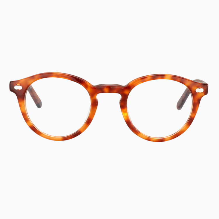 terlens｜レトロ風リベット付きアセテートボストンフレーム｜遠近両用・調光｜老眼鏡・サングラスの2in1