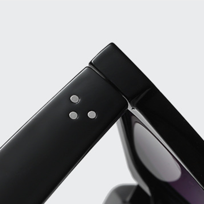 Eterlens 高級感のあるレトロなスクエア型サングラス-Eterlens