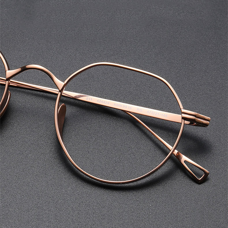 Eterlens｜多角形フレームスプラウトパットメガネ｜匠の技が光る一本