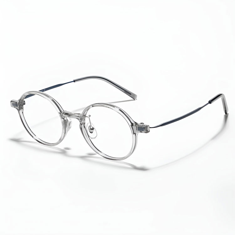 Eterlens 時の円環コレクション｜9.2g セミチタンキーホールブリッジデザイン | レトロで高級感のあるメガネ - 商品画像 10/14 (Round RxReady)