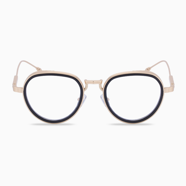 Eterlens|メタルオーバルフレーム|UV400|高級感漂うメンズサングラス-Eterlens