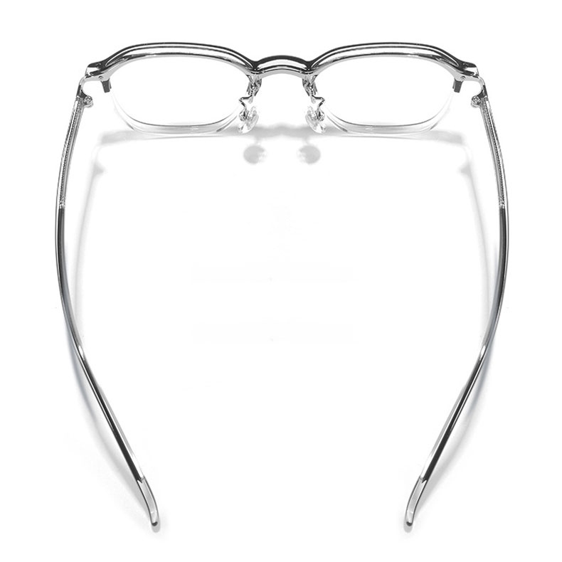 Eterlens｜レトロ風小さめフレーム芯張りテンプルメガネ｜上質感溢れる