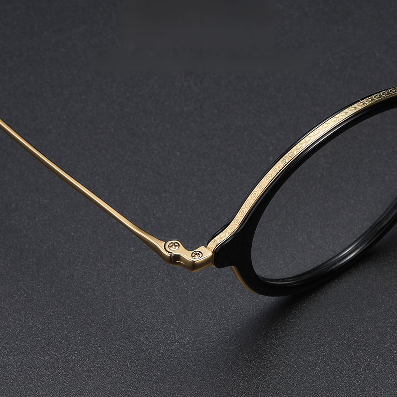 【匠の技が光る・極上の掛け心地】Eterlens 時の円環 | 職人仕上げ チタン製ラウンドメガネ | 10.9g 超軽量 上品なフレーム - 商品画像 5/9 (Boston RxReady)