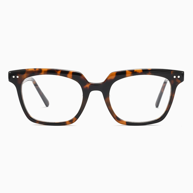 Eterlens｜アセテート製ウェリントン型メガネ｜クラシックな太セル