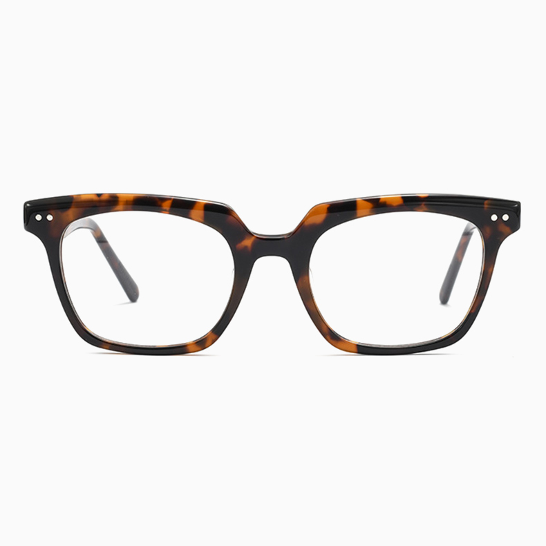 Eterlens｜アセテート製ウェリントン型メガネ｜クラシックな太セル