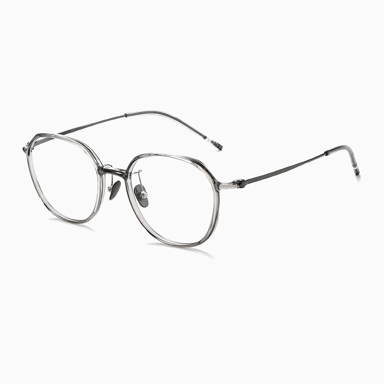 Eterlens｜超軽量エアチタンの小さめフレーム｜度付き対応｜レトロ風メガネ-Eterlens