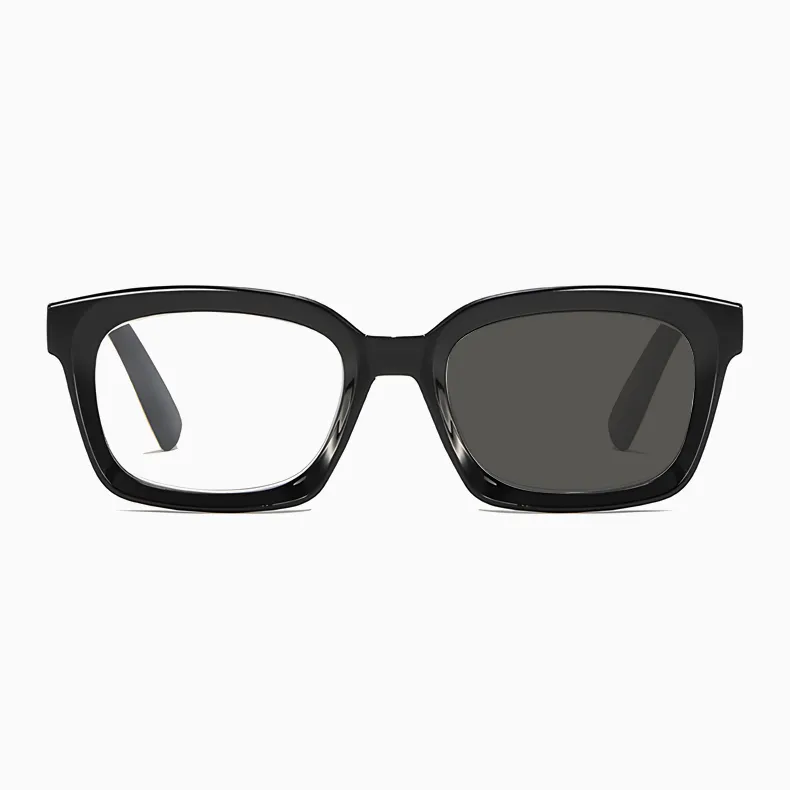 知性の窓  | ブルーライトカット老眼鏡ビッグフレームウェリントン型 | Black | Eterlens