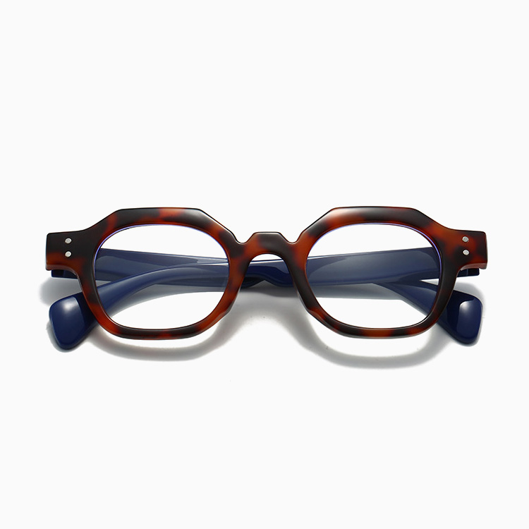 Eterlens アセテート風クラウンパント型 | ブルーライトカット | レトロ老眼鏡