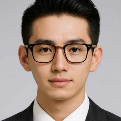 Eterlens｜メンズアセテート製高級メガネ｜クラシックなビッグフレーム