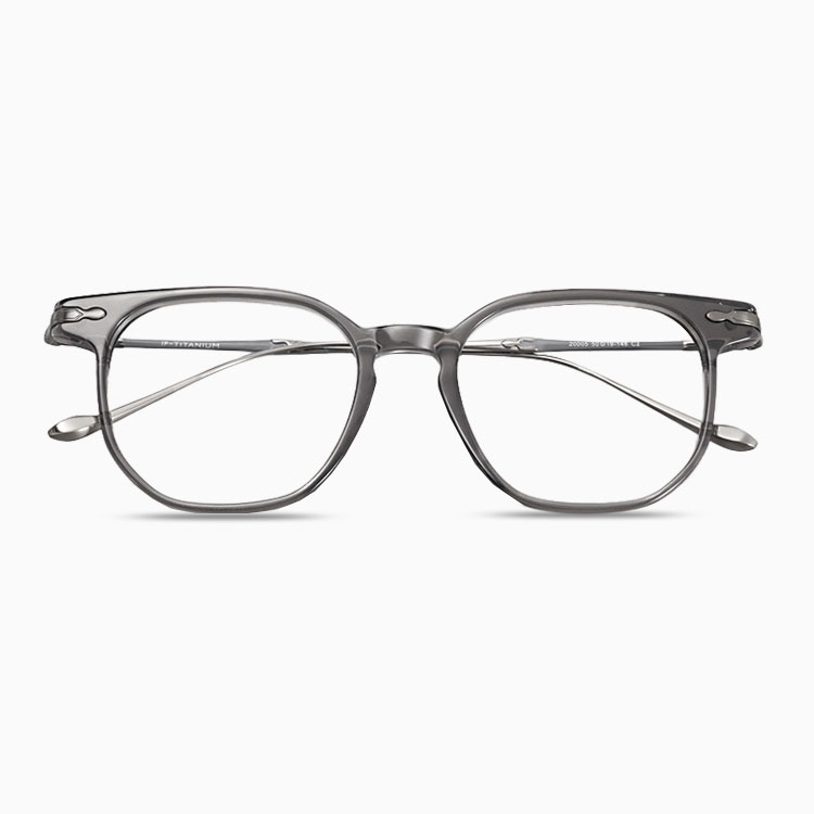 Eterlens | デザイナーズモデルのアセテート＋チタンフレームメガネ | トレンド感あふれる