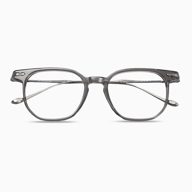 Eterlens | デザイナーズモデルのアセテート＋チタンフレームメガネ | トレンド感あふれる