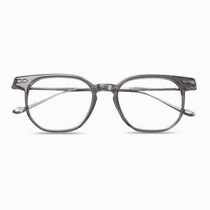 Eterlens | デザイナーズモデルのアセテート＋チタンフレームメガネ | トレンド感あふれる