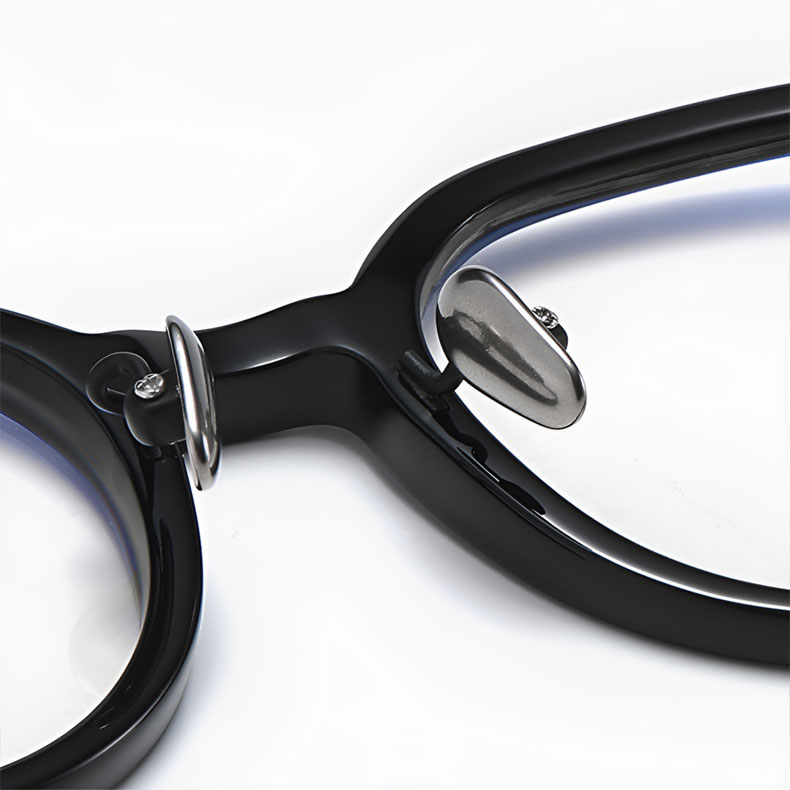 Eterlens|ミニマルなチタン製小さめメガネ|クラシックレトロ