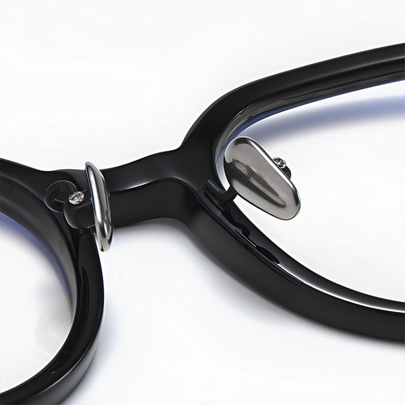 Eterlens|ミニマルなチタン製小さめメガネ|クラシックレトロ
