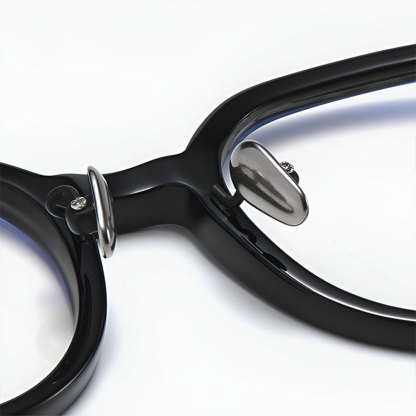 Eterlens|ミニマルなチタン製小さめメガネ|クラシックレトロ