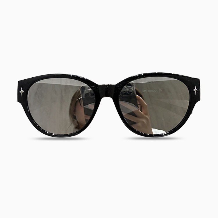 Eterlens｜トレンド新作キャッツアイ型サングラス｜UVカット・樹脂レンズ｜メガネの上からかけられるオーバーグラス