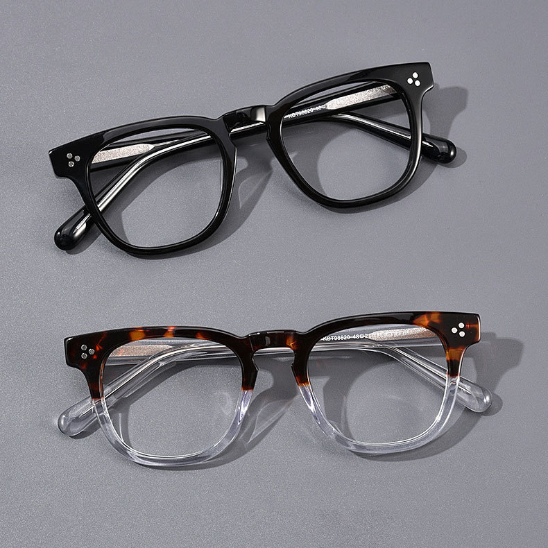 Eterlens｜レトロ感漂う超軽量ウェリントン型メガネ｜上質感あふれる