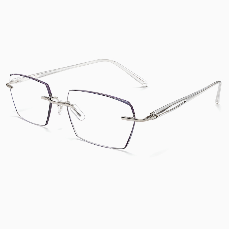 Eterlens｜リムレススクエア型ビジネス用調光リーディンググラス