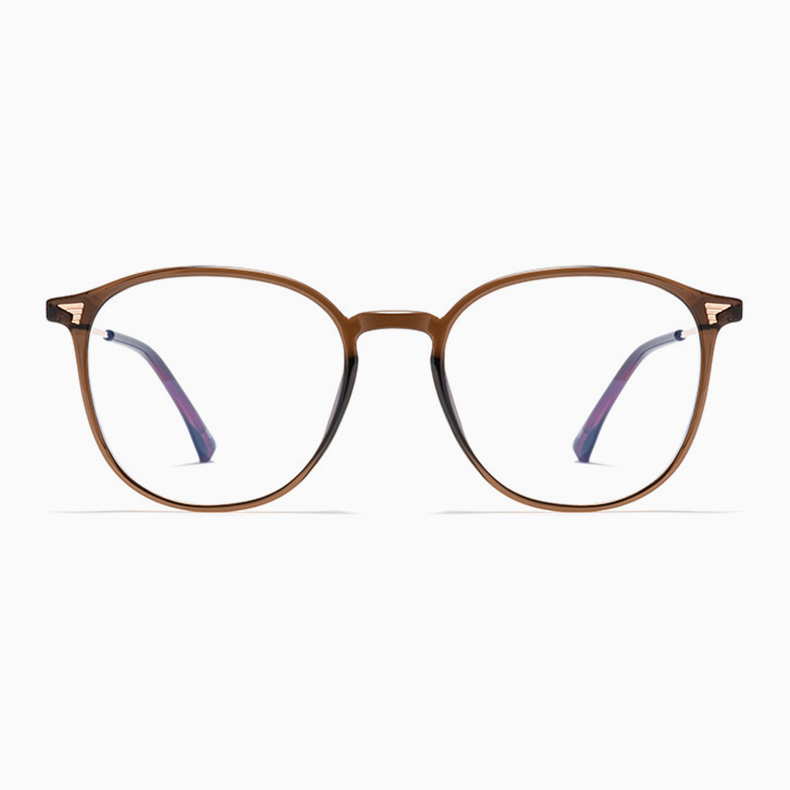 Eterlens｜超軽レ量TR素材ラウンドフーム｜度付き対応｜レトロ風メガネ-Eterlens