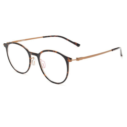 Eterlens | レトロ風アセテートビッグフレームメガネ | スタイリッシュでエレガント