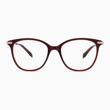 Eterlens｜フォックス型アセテート製メガネ｜トレンドファッション｜オーダーメイド