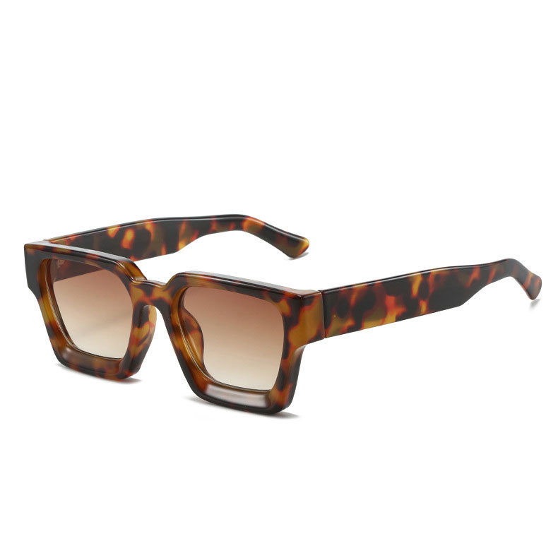 Eterlens 欧米スタイルスクエア型サングラス-Eterlens